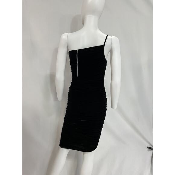 Lovers And Friends 'Milwood' Black Velvet Midi Dress Size XS - NWT - Picture 3 of 5